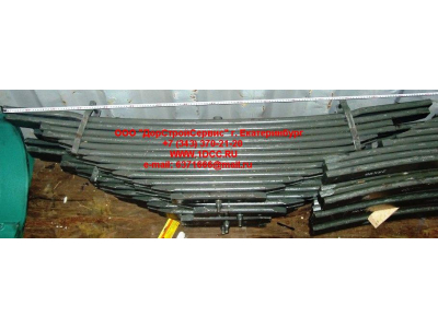 Рессора задняя (Н.О., 12ти листовая, 25х90, под подушки) H HOWO (ХОВО) WG9725520283 фото 1 Владимир