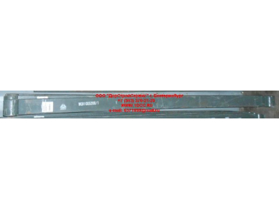 Лист 6х4 №01 передней рессоры усиленный 16мм HOWO (ХОВО) WG910052002/1 фото 1 Владимир