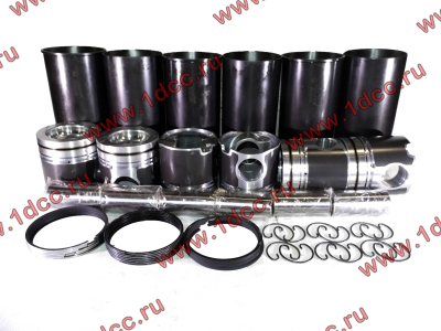 Поршневая группа WD12/WD618 (6 гильз, 6 поршней (..0017), 6 пальцев, комплект колец) SH SHAANXI / Shacman (ШАНКСИ / Шакман) 61800010125 фото 1 Владимир