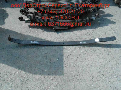 Лист SH F3000 6х4 №2 передней рессоры SHAANXI / Shacman (ШАНКСИ / Шакман) 81.43402.6142-2 фото 1 Владимир